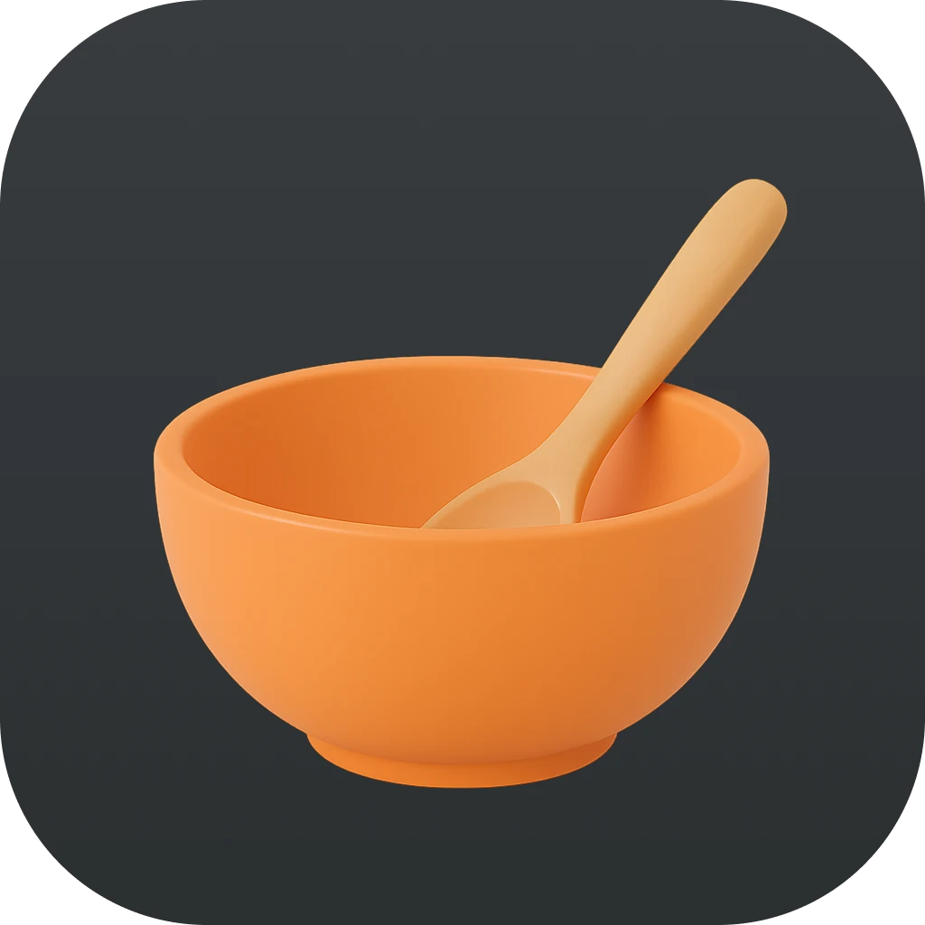 Meally App-Icon in 1024 Pixeln.